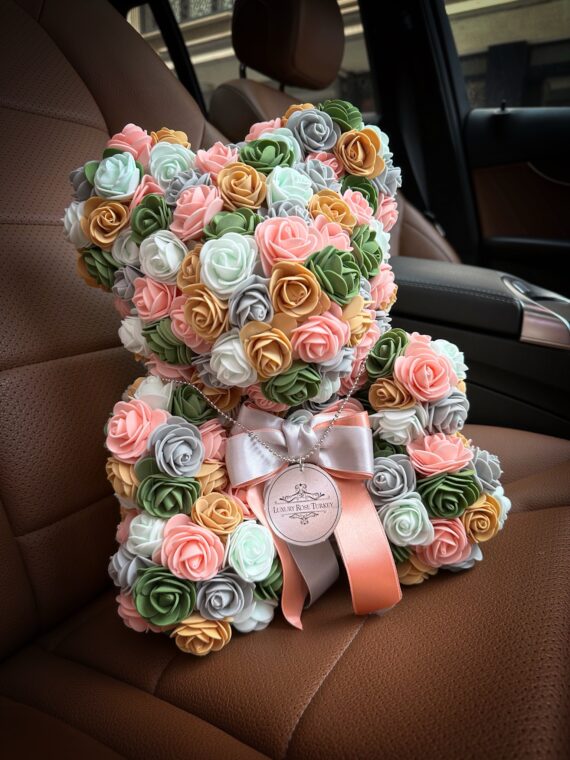 Multi Color Büyük Boy Bear Rose