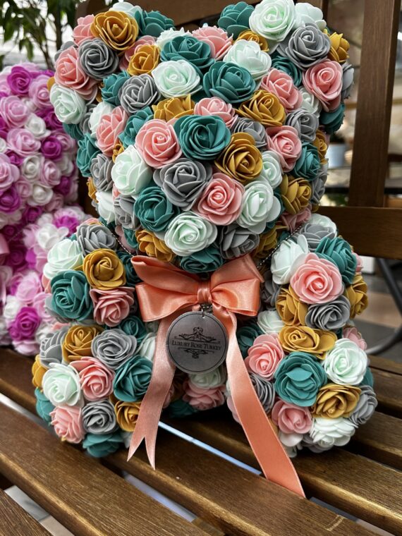 Multi Color Büyük Boy Bear Rose